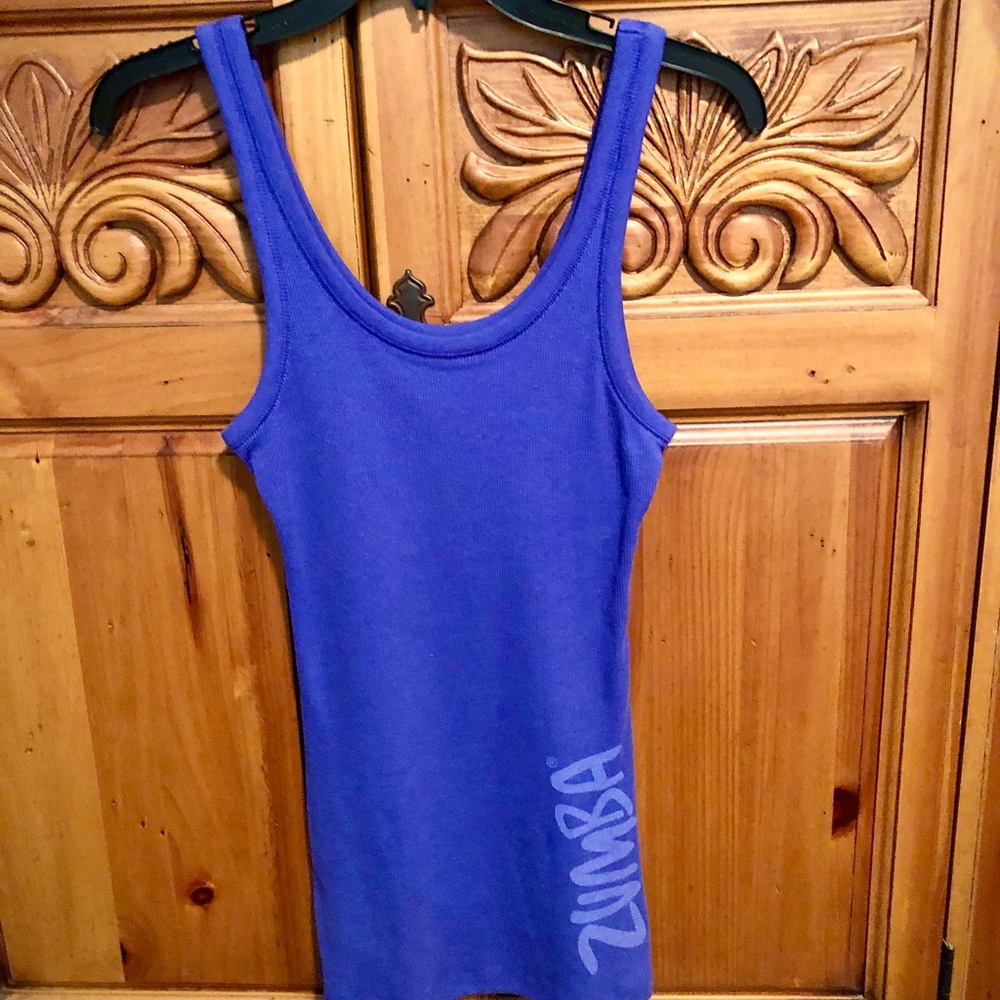 Zumba work out top, never used, too small for me!